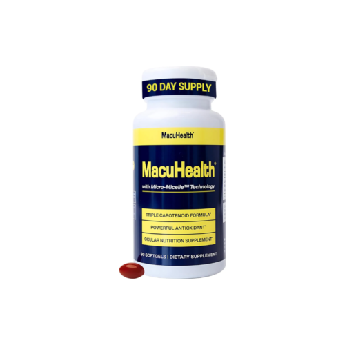 Wholesale & LOW MOQ Macuhealth Triple Carotenoid Formula – Eye Vitamins for Adults (90 Softgels, 3 Month Supply)
