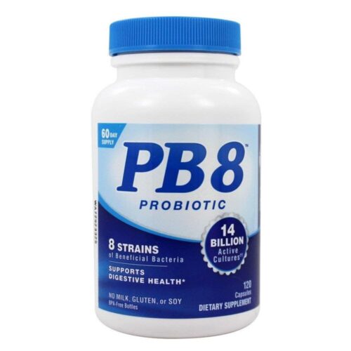 Nutrition Now - PB 8 Pro-Biotic Acidophilus - 120 Capsules (pack of 2)