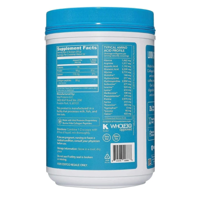 Wholesale Vital Proteins Collagen Peptides 24 Oz - LOW MOQ Dietary Supplement - Image 4