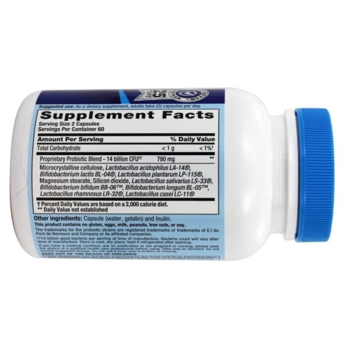 Nutrition Now - PB 8 Pro-Biotic Acidophilus - 120 Capsules (pack of 2) - Image 4