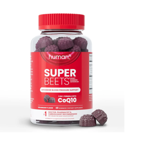 humanN SuperBeets Heart Gummies - Beet Gummy with Energy Support Wholesale LOW MOQ