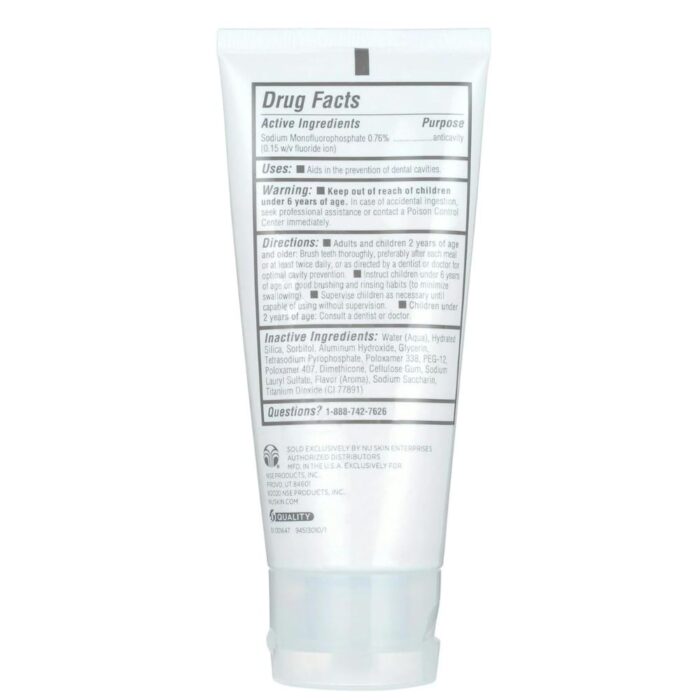 Nu Skin AP 24 Whitening Fluoride Toothpaste | 4oz | Brightens and Whitens Teeth - Image 4