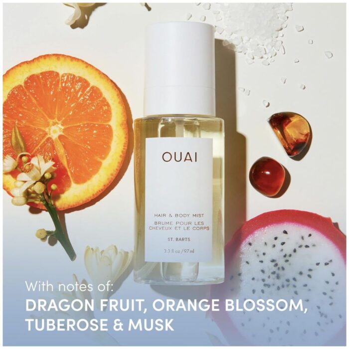 OUAI St. Barts Hair and Body Mist - Tropical-Scented Hair Perfume & Musk (3.3 Fl Oz) - Image 5