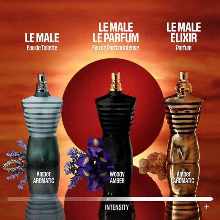 Jean Paul Gaultier Le Male Elixir Parfum Parfum Spray for Men, 2.50 Ounce (Pack of 1) - Image 2