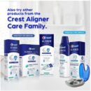 Crest Aligner Care Deep Cleaning Anti-Bacterial Tablets for Aligners, Retainers, Mouthguards, 60-Count, Pack of 3