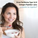 Garden of Life Grass Fed Collagen Peptides Powder Unflavored Collagen Powder for Women Men Hair Skin Nails Joints,