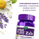 Wholesale ZzzQuil PURE Zzzs Melatonin Gummies, Helps You Fall Asleep Naturally, Wildberry Vanilla Flavor, Chamomile Lavender & Valerian Root, LOW MOQ for Easy Resale