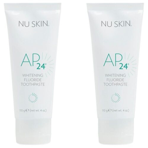 Nu Skin AP 24 Whitening Fluoride Toothpaste | 4oz | Brightens and Whitens Teeth