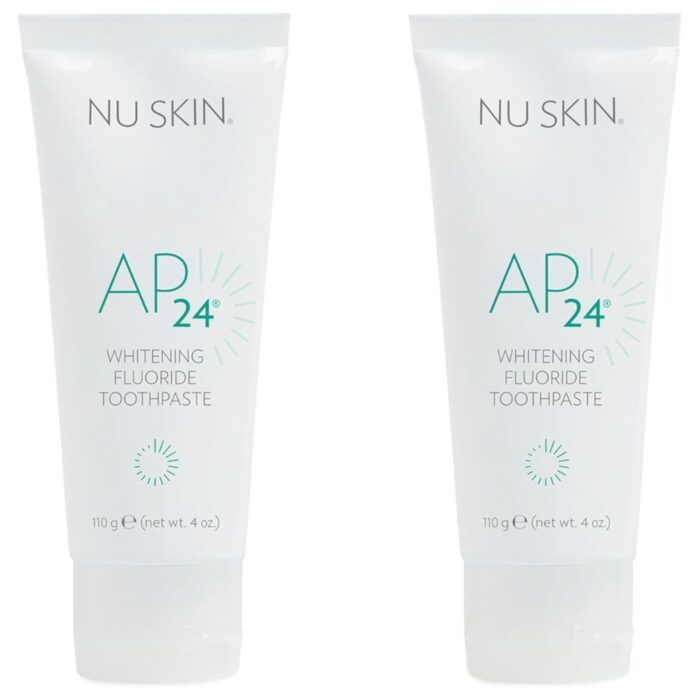 Nu Skin AP 24 Whitening Fluoride Toothpaste | 4oz | Brightens and Whitens Teeth