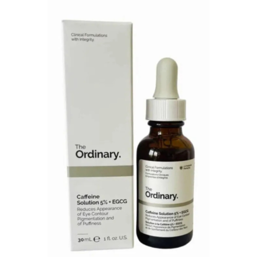 [2 Pack] The Ordinary Caffeine Solution 5% + EGCG (30ml): Reduces Appearance of Eye Contour Pigmentation and Puffiness