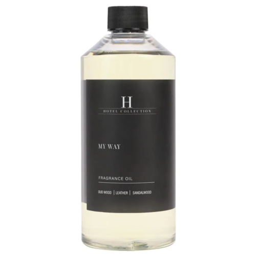 Hotel Collection My Way Essential Oil Scent Luxury Hotel Inspired Aromatherapy Scent Diffuser Oil Lush Sandalwood, Warm Virginia Cedar, and Beautiful Iris 120mL