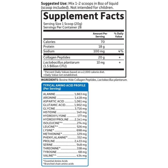 Garden of Life Grass Fed Collagen Peptides Powder Unflavored Collagen Powder for Women Men Hair Skin Nails Joints, - Image 5