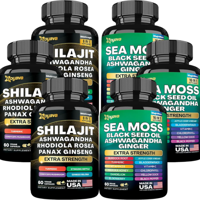 Wholesale LOW MOQ Dynamic Vitality Bundle – All-in-One Supplements with Sea Moss, Ashwagandha - Image 3