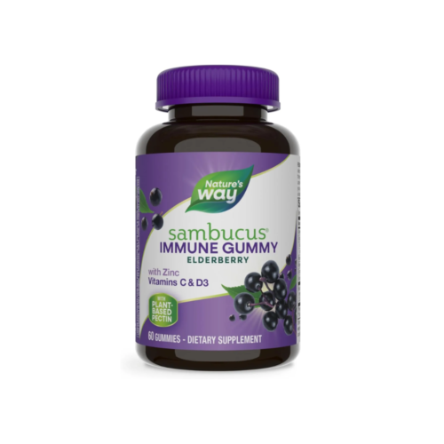 wholesale Nature’s Way Elderberry Immune Gummies - Vitamin C, D3 & Zinc for Daily Immune Health, Gluten-Free LOW MOQ