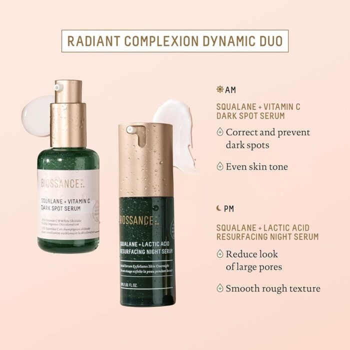 BIOSSANCE Squalane + Copper Peptide Rapid Plumping Serum - Image 6