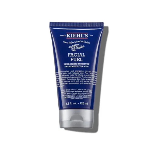 Kiehl's Facial Fuel Moisturizer, Men's Face Cream, with Vitamin C and Caffeine that Contain Antioxidants to Help Energize and Reduce Dullness, Non-Greasy, Paraben-free, Sulfate-free