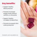 humanN SuperBeets Heart Chews Advanced - 100mg of CoQ10 Plus Beetroot & Grape Seed Extract, 60 Count.