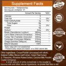 Mushroom Coffee for Smoothies/Latte, Mushroom Powder Blend (57 Servings) with Lions Mane, Reishi, Cordyceps, Turkey Tail, Chaga - Mushroom Supplement for Energy, Focus, Immune- 8 oz