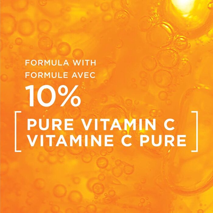 L’Oreal Paris Revitalift 10% Pure Vitamin C Face Serum, Brighter Skin, Reduced Wrinkles, Fragrance Free 1 0z. - Image 4