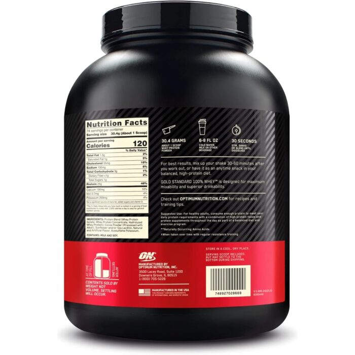 Wholesale Optimum Nutrition Gold Standard Whey Protein Powder - Multiple Flavors - Image 4