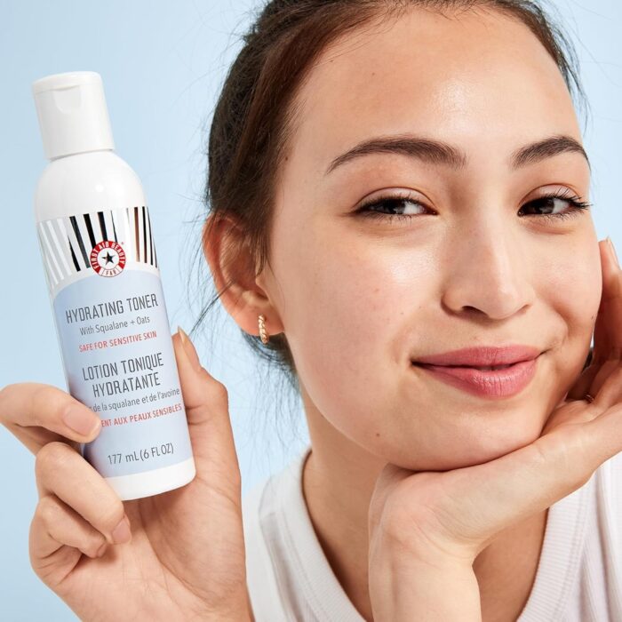 First Aid Beauty Ultra Repair Wild Oat Hydrating Toner, Alcohol-Free Calming Toner - Image 2