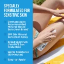 Blue Lizard Sensitive Mineral Sunscreen Spray SPF 50+, Dermatologist-Recommended Brand, Broad-Spectrum UVA/UVB Protection, Water-Resistant, Zinc Oxide Formula, 5 fl oz