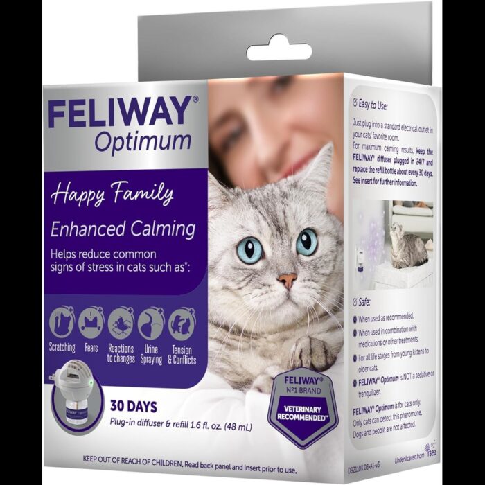 FELIWAY Optimum Cat, Enhanced Calming Pheromone Diffuser - Image 2
