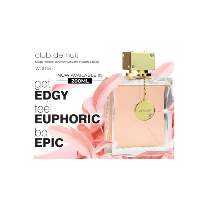 Armaf Club de Nuit for Women Eau de Parfum Spray, 6.8 Ounce 200 ml - Image 5