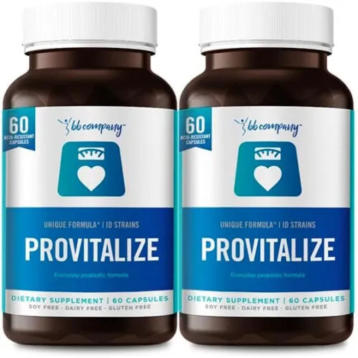 BB Company Provitalize | Womens Probiotic, Menopause | Joint Support, Sexy Midsection Curves, Digestive Health, Menopause Bloat