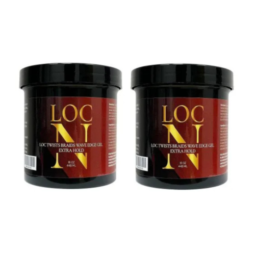 LOC N EDGE GEL EXTRA HOLD 16 Oz.”Pack of 2″