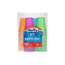 Wholesale Hefty Party On Disposable Plastic Cups, Assorted, 16 Ounce, 100 Count - Low MOQ