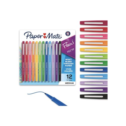 Wholesale LOW MOQ Paper Mate Flair Felt Tip Pens – Vibrant Colors