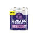 Wholesale LOW MOQ Quilted Northern Ultra Plush® Toilet Paper, 18 Mega Rolls = 72 Regular Rolls, 3-Ply Bath Tissue