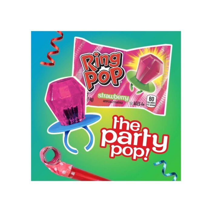 Wholesale LOW MOQ Ring Pop Party Pack - Individually Wrapped Lollipops in Assorted Flavors - Image 5