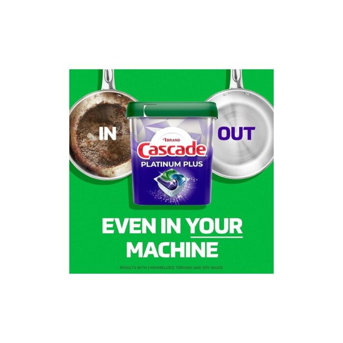 Wholesale Cascade Platinum Plus Dishwasher Pod for Sparkling Dishes - Low MOQ - Image 3