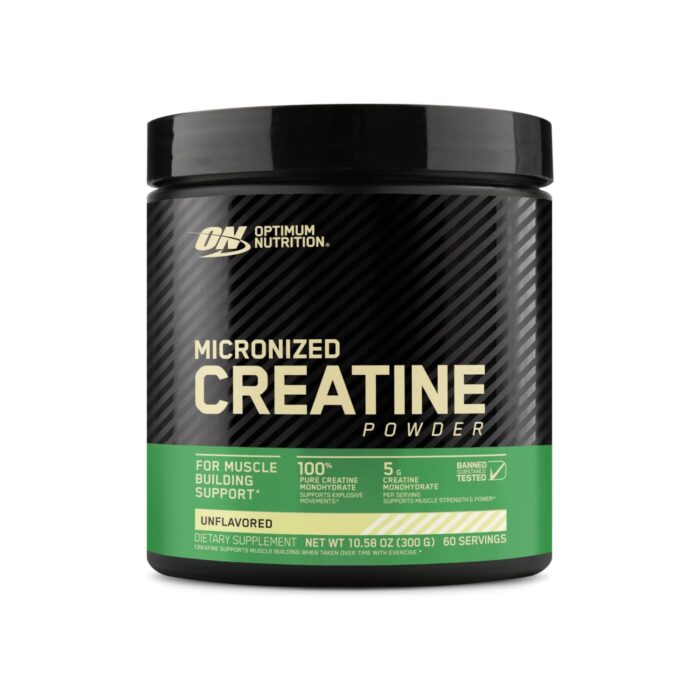 LOW MOQ Wholesale Optimum Nutrition Micronized Creatine Monohydrate Powder - 60 Servings
