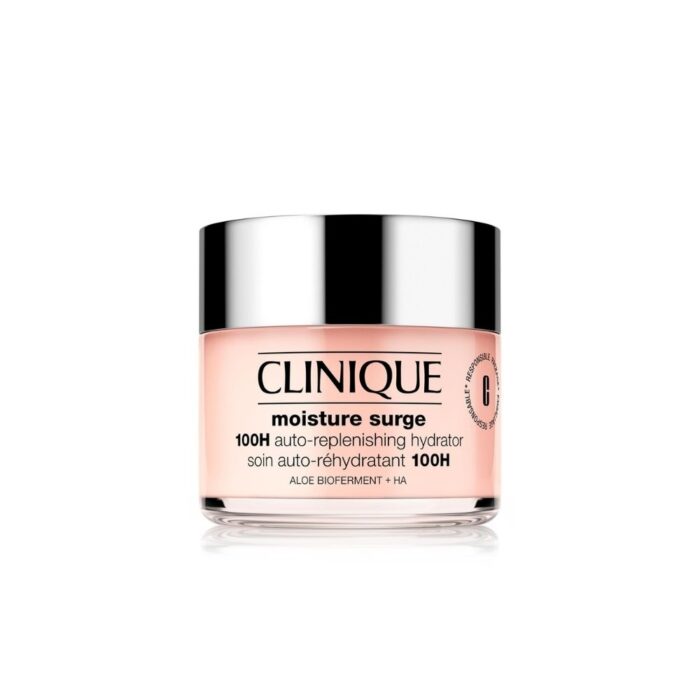 Clinique Moisture Surge 100H Auto-Replenishin g Hydrator Oil Free Face Moisturizer With Hyaluronic Acid For All Skin Types | Hydrating + Moisturizing