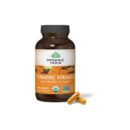ORGANIC INDIA Turmeric Curcumin with Black Pepper - Organic Turmeric Supplement and Curcumin Supplement, Turmeric Capsules, Joint Support & Immune System Support, Whole Root, Trikatu - 180 Capsules