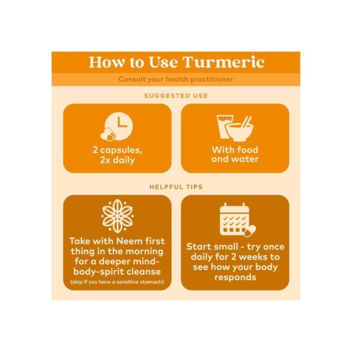 ORGANIC INDIA Turmeric Curcumin with Black Pepper - Organic Turmeric Supplement and Curcumin Supplement, Turmeric Capsules, Joint Support & Immune System Support, Whole Root, Trikatu - 180 Capsules - Image 3