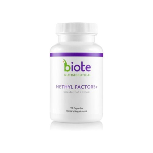 bioTE Nutraceuticals - Methyl Factors+ - Circulation + Mood (90 Capsules)
