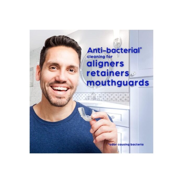 Crest Aligner Care Deep Cleaning Anti-Bacterial Tablets for Aligners, Retainers, Mouthguards, 60-Count, Pack of 3 - Image 2