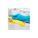 Basic Medical Blue Nitrile Exam Gloves, Latex-Free & Powder-Free Food-Safe House Cleaning Disposable Glove (1000 Pcs)