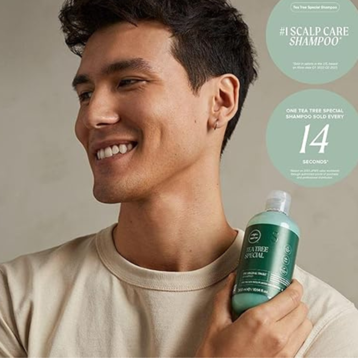 Tea Tree Special Shampoo, Deep Cleans, Refreshes Scalp, For All Hair Types, Especially Oily Hair - Image 2