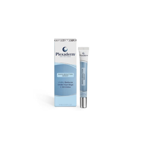 Plexaderm Rapid Reduction Eye Serum - Visibly Reduces Under-Eye Bags, Wrinkles, Dark Circles, Fine Lines & Crow's Feet Instantly, Anti Aging Wrinkle Remover for Face, Full Size Tube